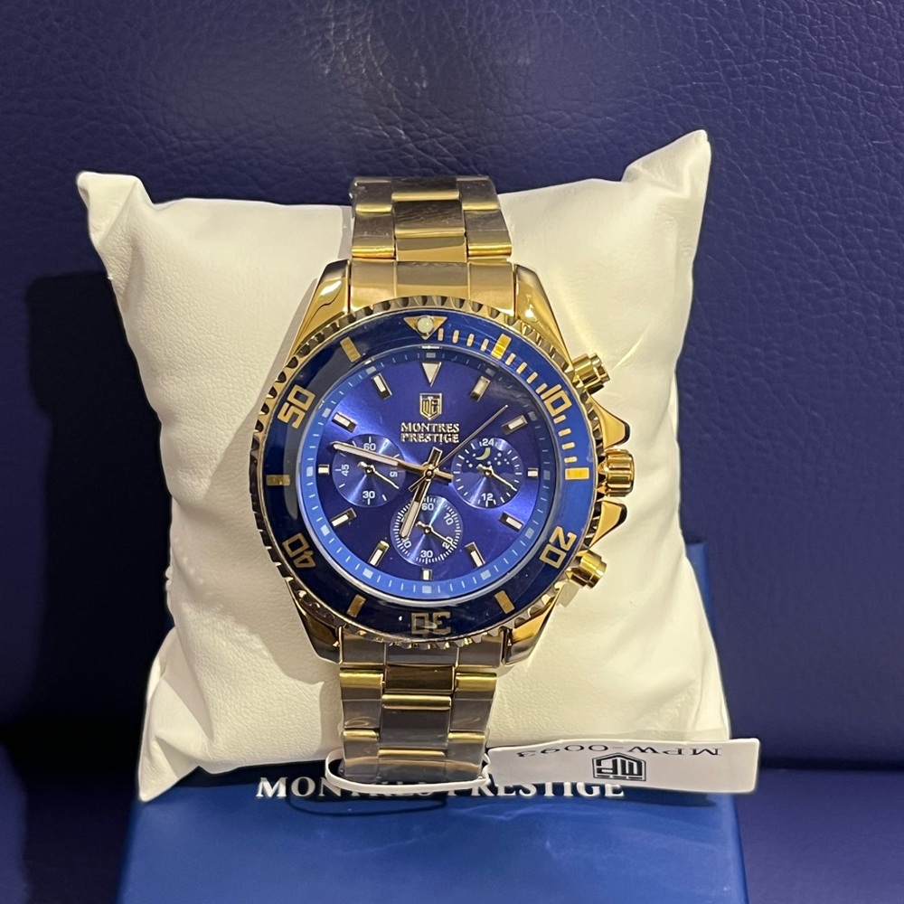 Invicta Montres Prestige 42mm Men's Watch Gold Tone Stainless Steel MPW-0093